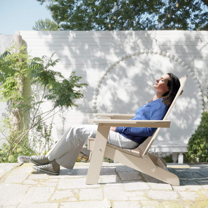 Miranda Foldable Adirondack Chairs with Cup Holders