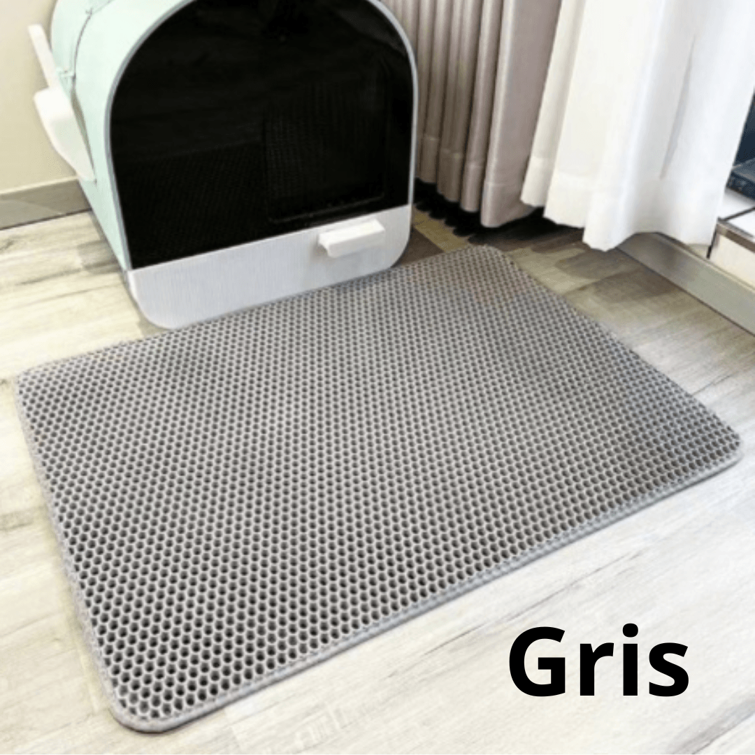 Tapis hygiénique collecteur de litière pour chats