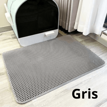 Tapis hygiénique collecteur de litière pour chats