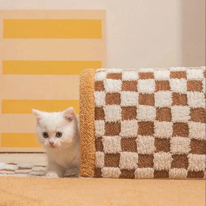 Tunnel tapis pour chats