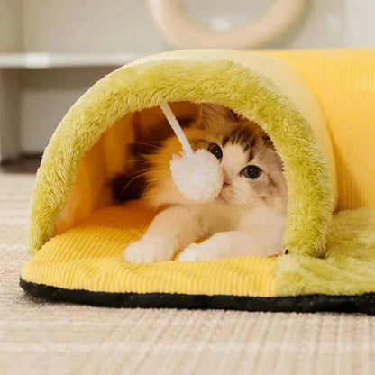 Tunnel tapis pour chats
