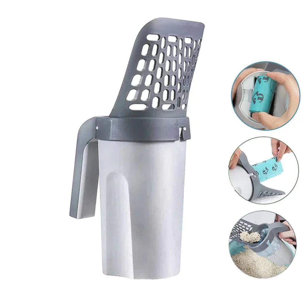 Pelle avec distributeur pour chats