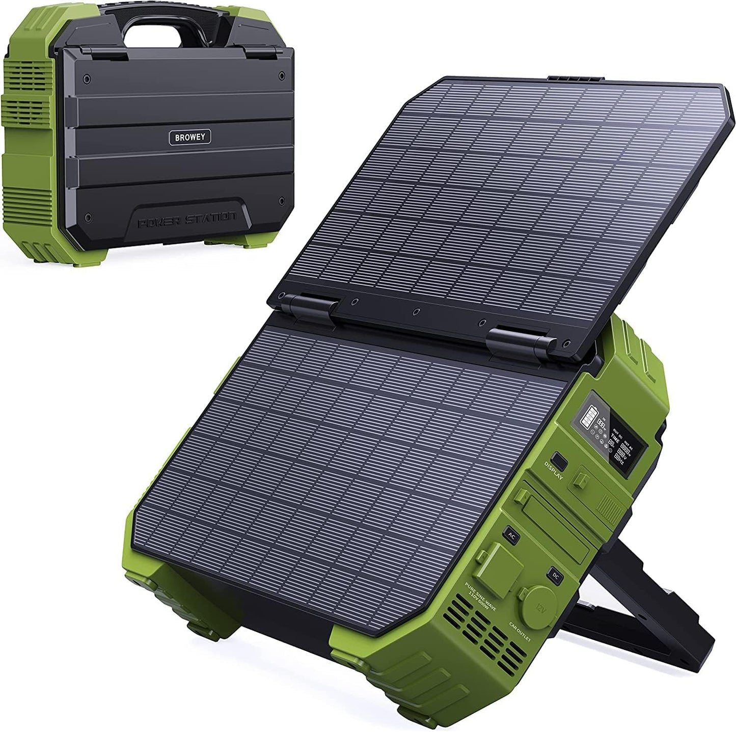 Centrale électrique portable avec panneau solaire de 30 W