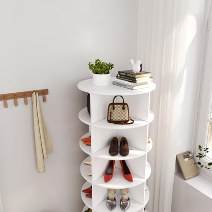 Range-chaussures rotatif à 360 degrés