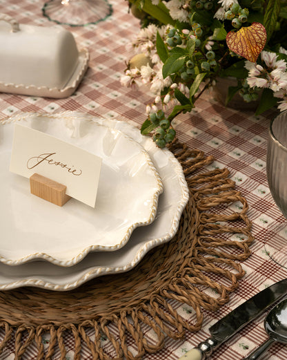 McGee & Co. x Loeffler Randall Elise Seagrass Placemat