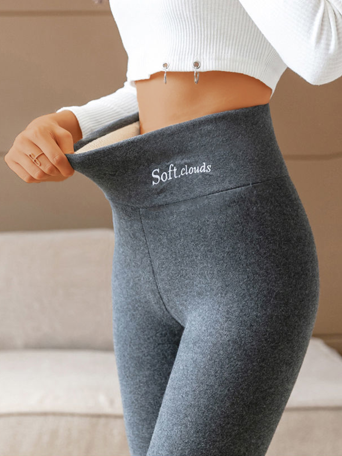 🔥 Tedalin® Leggings in Pile Cloudy