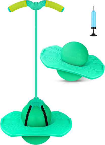 Palla da salto per l’equilibrio con maniglia e pompa per pallone