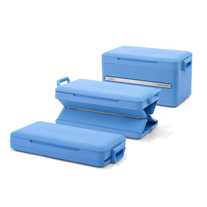 Coleman Snap ‘N Go 45QT Borsa Frigo Rigida Pieghevole – 55H Freddo, Fodera Removibile 🧊