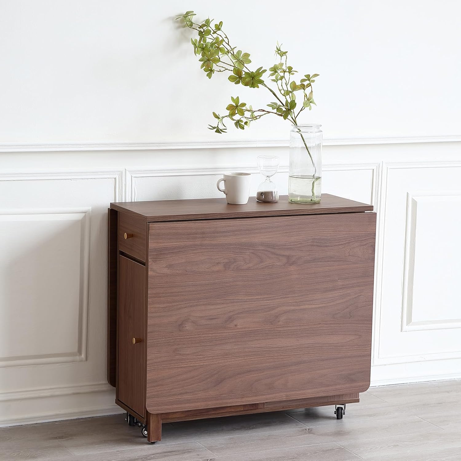 FlexiLeaf Farmhouse Dining Table