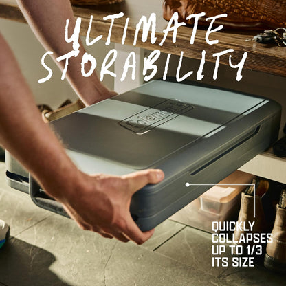 Coleman Snap ‘N Go 45QT Borsa Frigo Rigida Pieghevole – 55H Freddo, Fodera Removibile 🧊