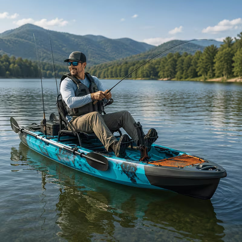 Kayak a Pedale Personalizzabile e Flessibile