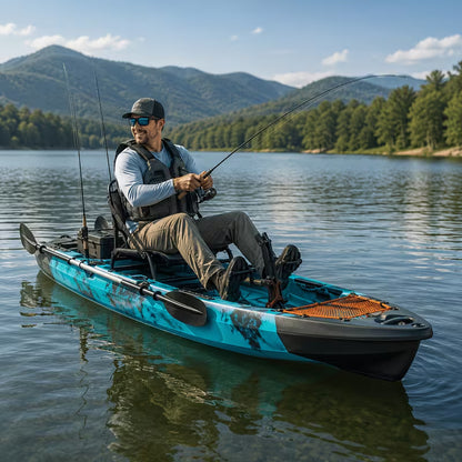 Kayak a Pedale Personalizzabile e Flessibile