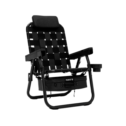 Fauteuil de luxe d'extérieur avec glacière et sangles de transport