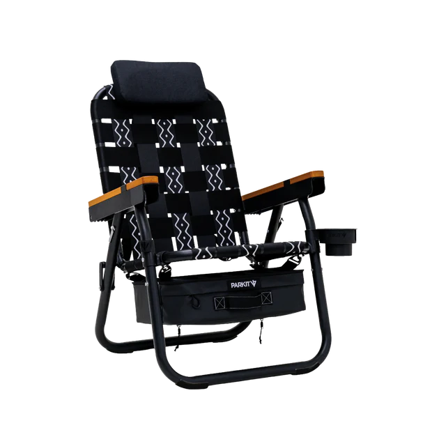 Fauteuil de luxe d'extérieur avec glacière et sangles de transport