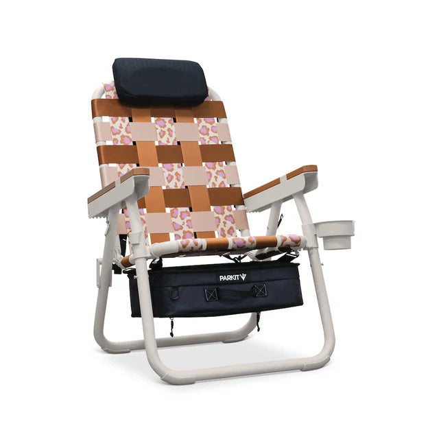 Fauteuil de luxe d'extérieur avec glacière et sangles de transport