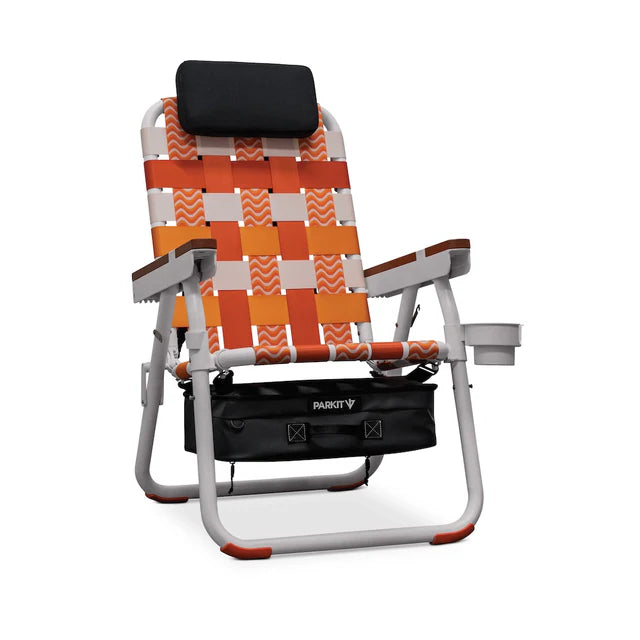 Fauteuil de luxe d'extérieur avec glacière et sangles de transport