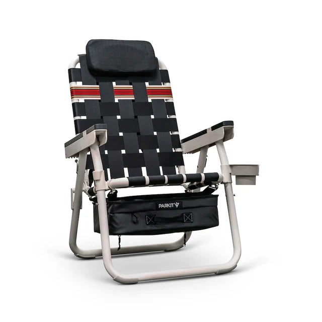 Fauteuil de luxe d'extérieur avec glacière et sangles de transport