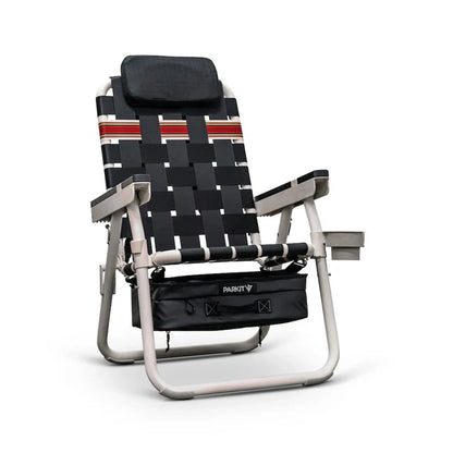Fauteuil de luxe d'extérieur avec glacière et sangles de transport