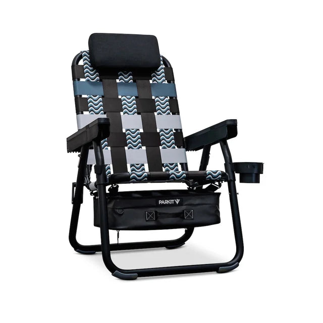 Fauteuil de luxe d'extérieur avec glacière et sangles de transport