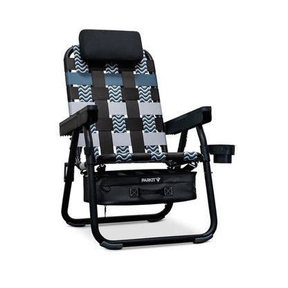 Fauteuil de luxe d'extérieur avec glacière et sangles de transport