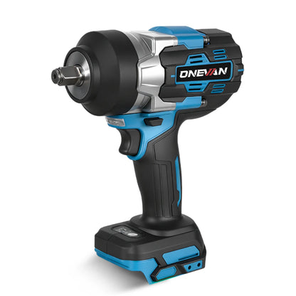 ONEVAN Visseuse à Chocs Sans Fil Brushless 1/2" de 2800 N·m | Compatible avec Batterie Makita 18V