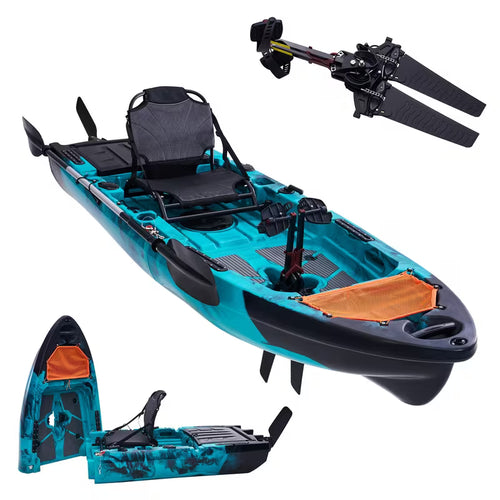 Kayak a Pedale Personalizzabile e Flessibile